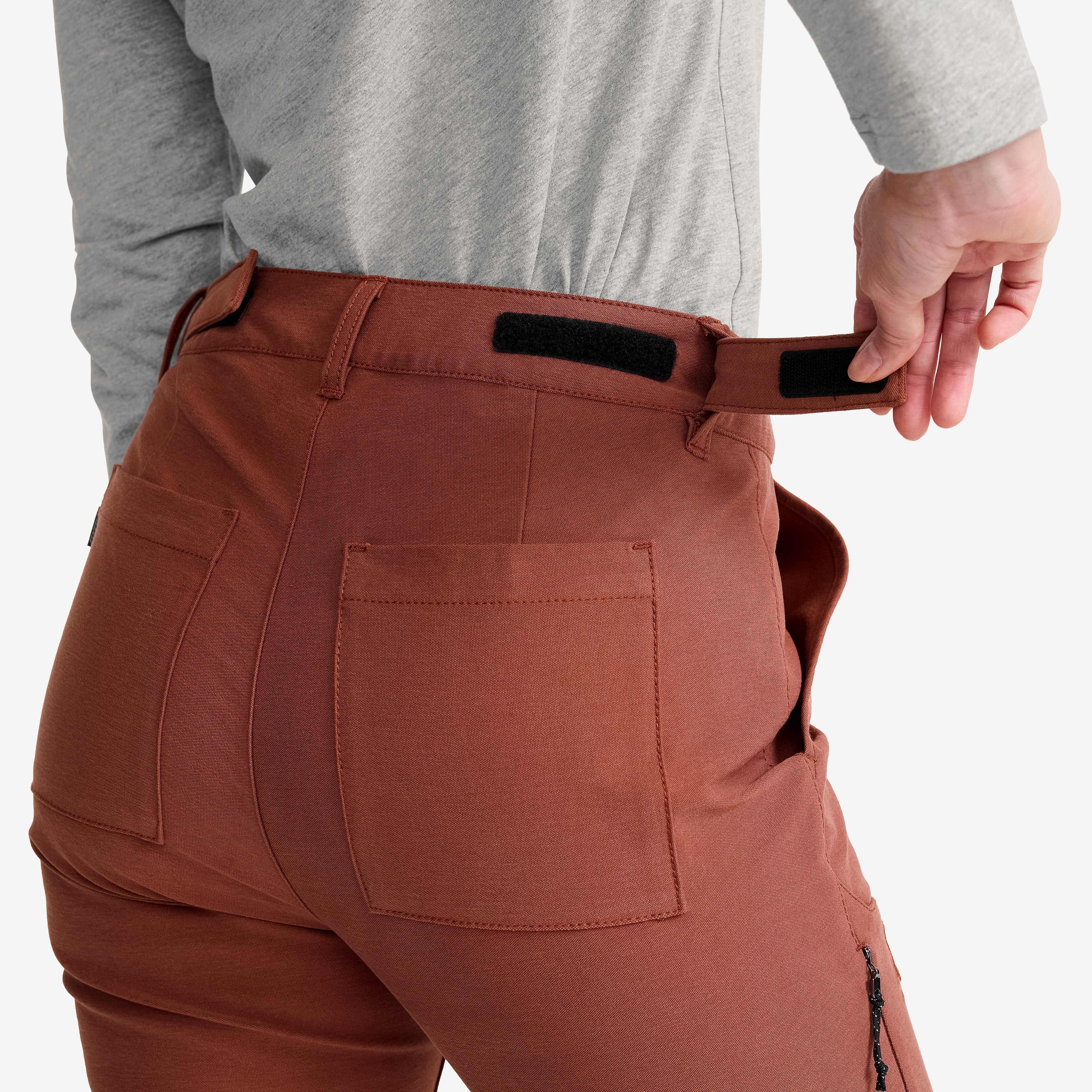 Surround Stretch Pants Dame Pink Mahogany