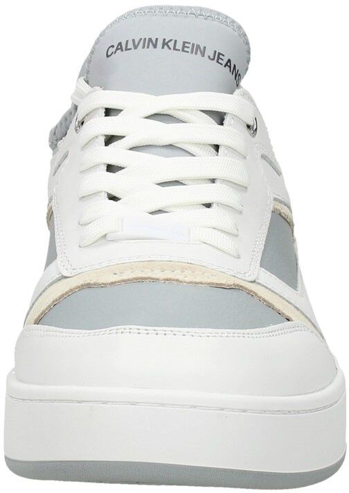 Calvin Klein Cupsole Lace Up Basket Sock wit