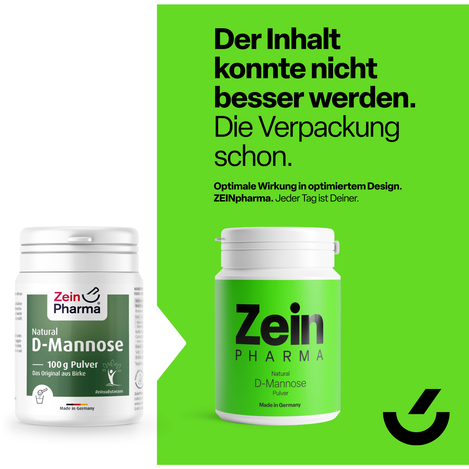 Natural D-Mannose Pulver (100g)