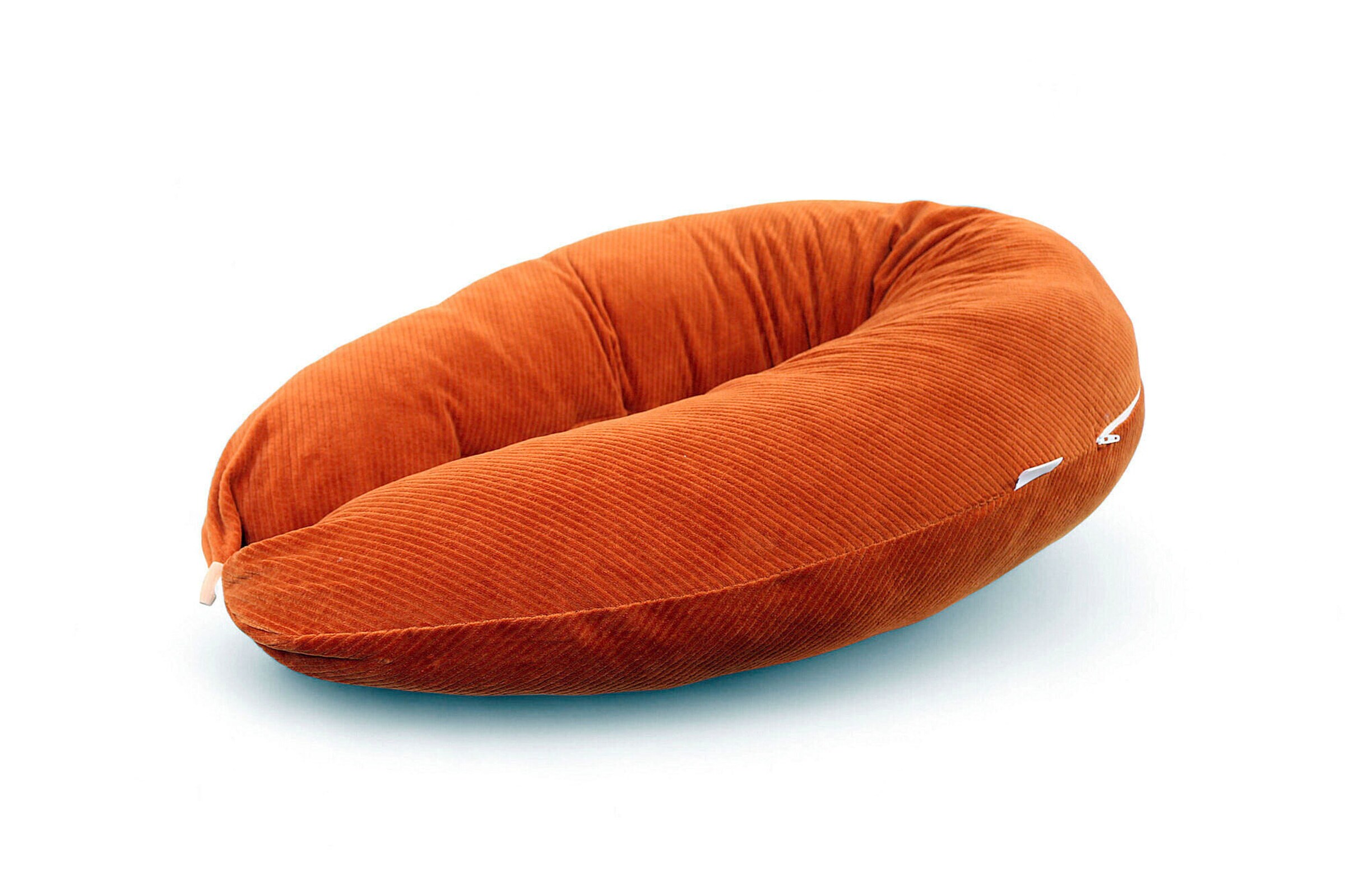 HOBEA-Germany Stillkissen Cord rostorange