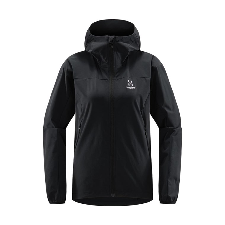 Haglöfs Move Softshell Hood Women True Black
