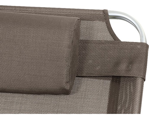 Siena Garden Sole ligstoel, beige stof