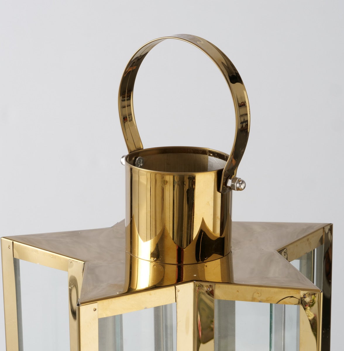 Boltze lantaarn Estrella goud 22 x 22 x 41,5 cm