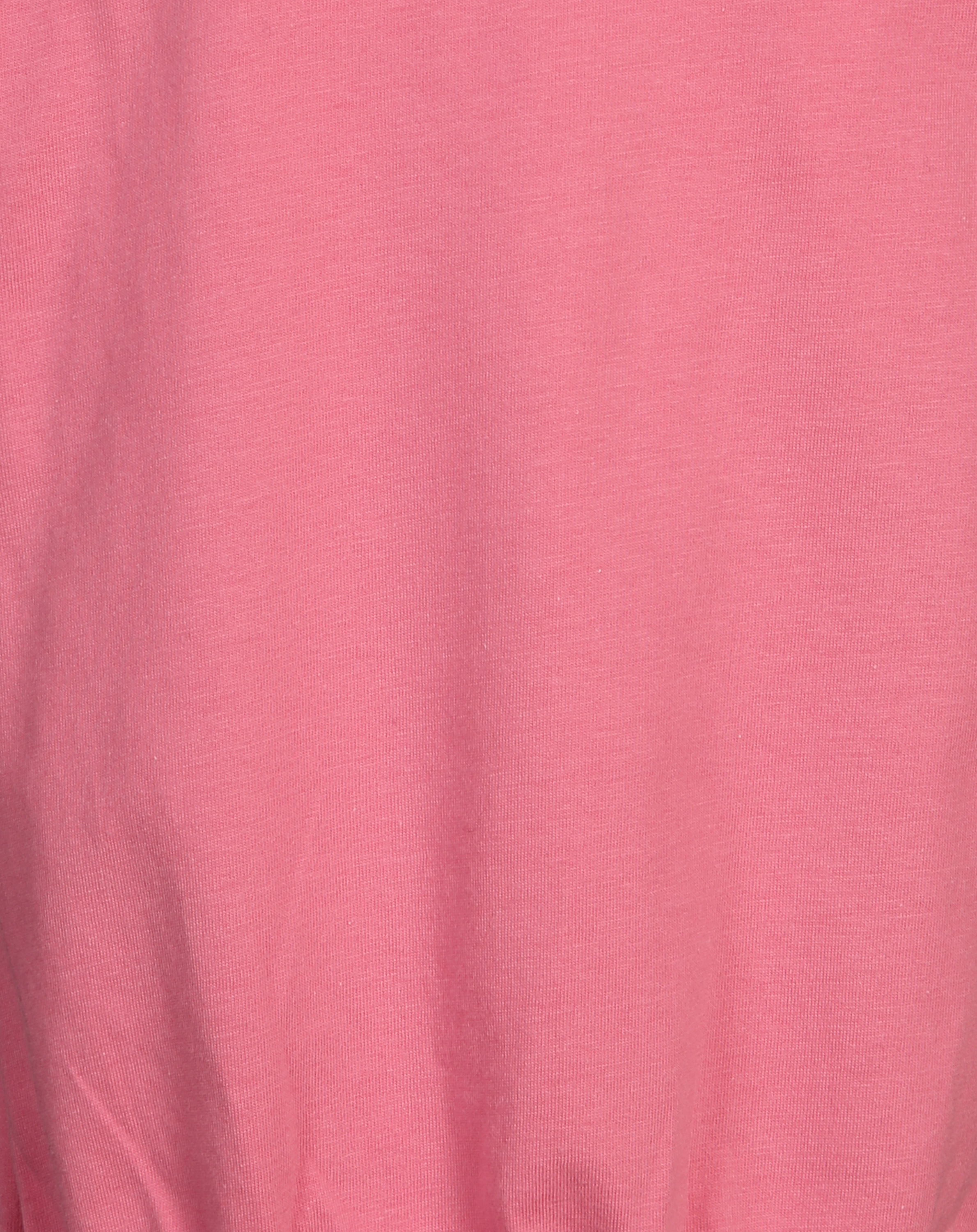 T-Shirt FLOWER UNI in pink hibiskus