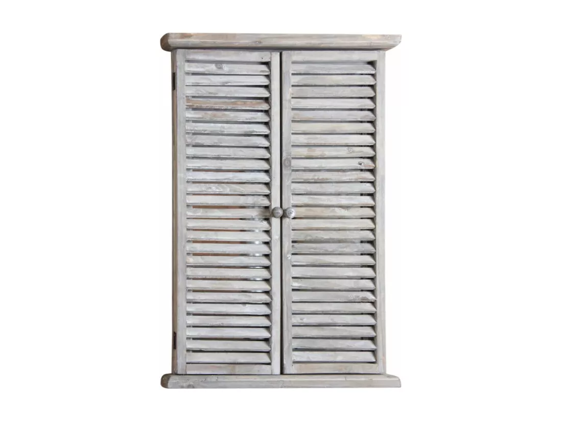 Miroir en bois teinté vieilli Taille 2