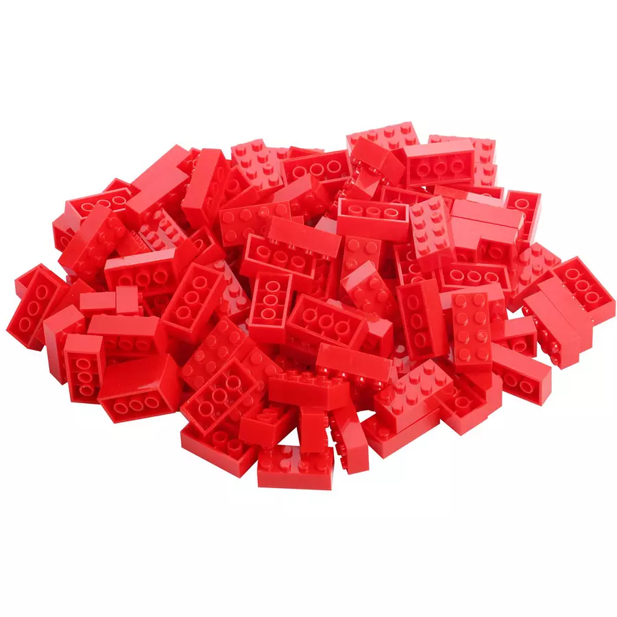 Katara Bausteine - 120 Stück 4x2 rot