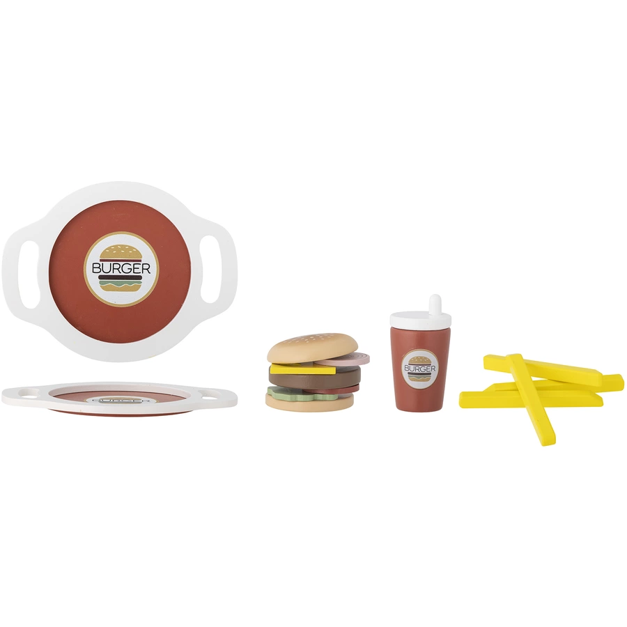 bloomingville Jools Spielset Lebensmittel Burger 13-teilig