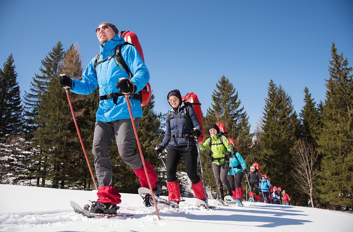 Schneeschuhtour u. Bobfahrt Grünau