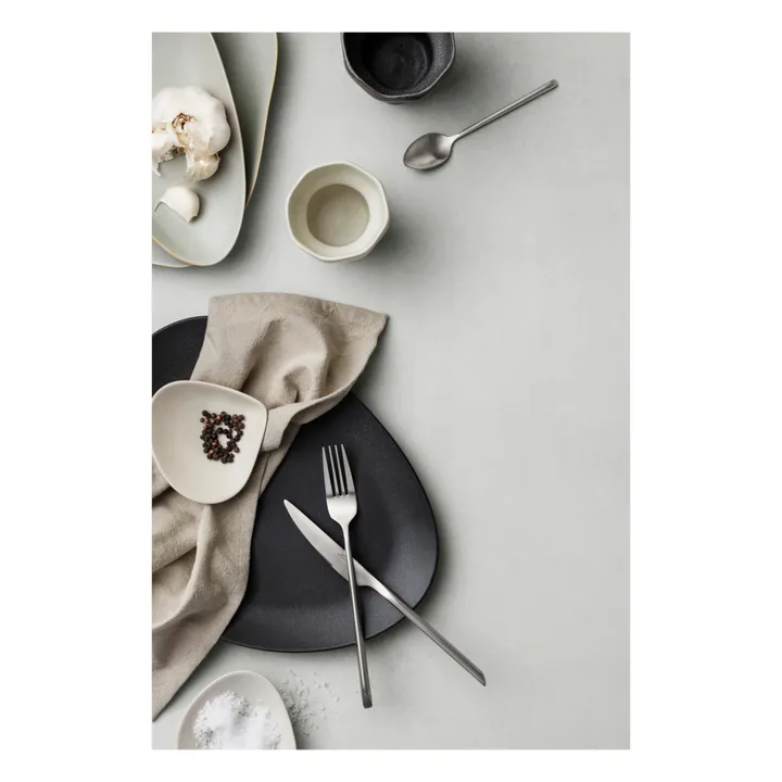 Broste Copenhagen Assiette Limfjord | Gris foncé