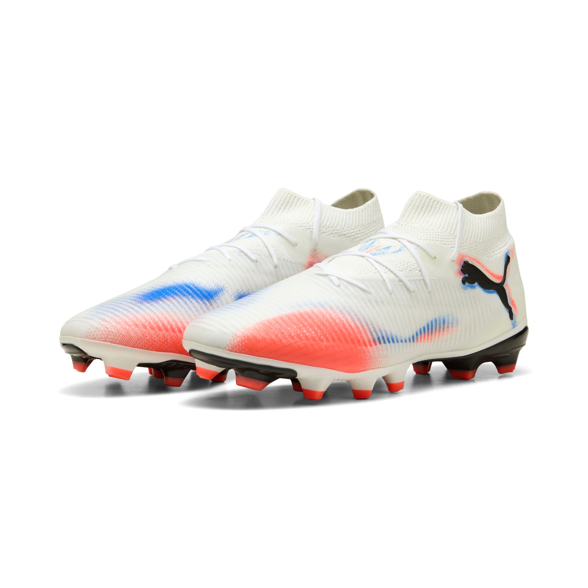 Future 8 Pro FG/AG Unisex PUMA White/PUMA Black/Glowing Red