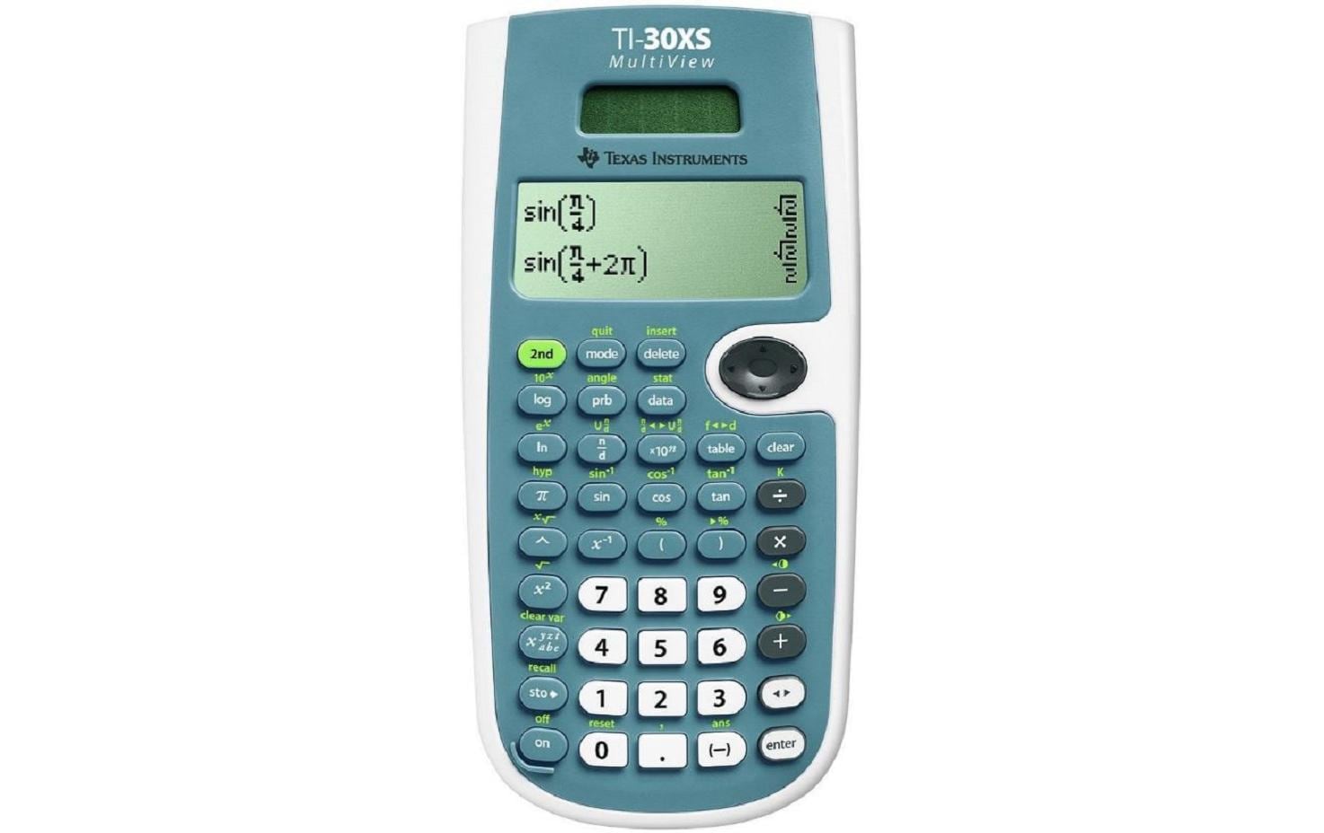 Wissenschaftsrechner TI-30XS MultiViewRechner mit Statistik und wissenschaftliche Funktionen