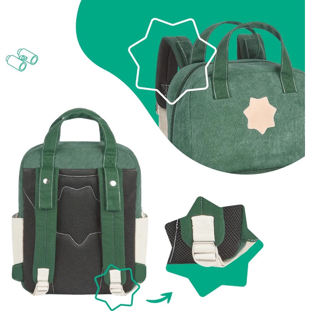 badabullebadabulle   Wickelrucksack safari