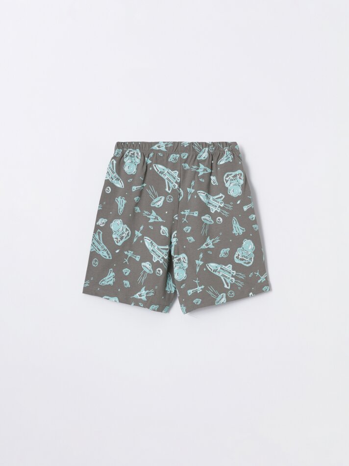 Conjunto de pijama curto estampado - Lead