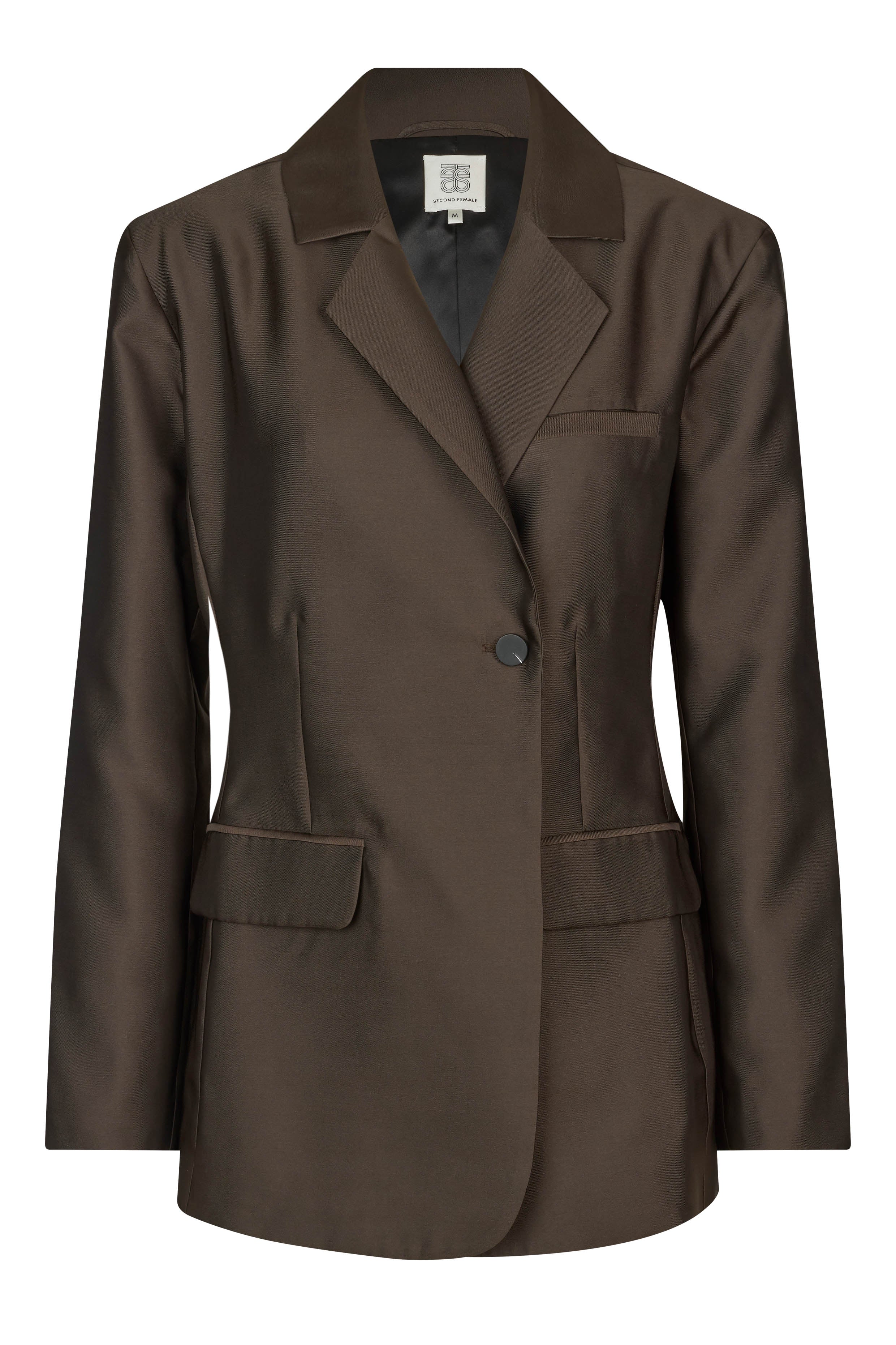 Second Female  Elegance Suit blazer - Mulch