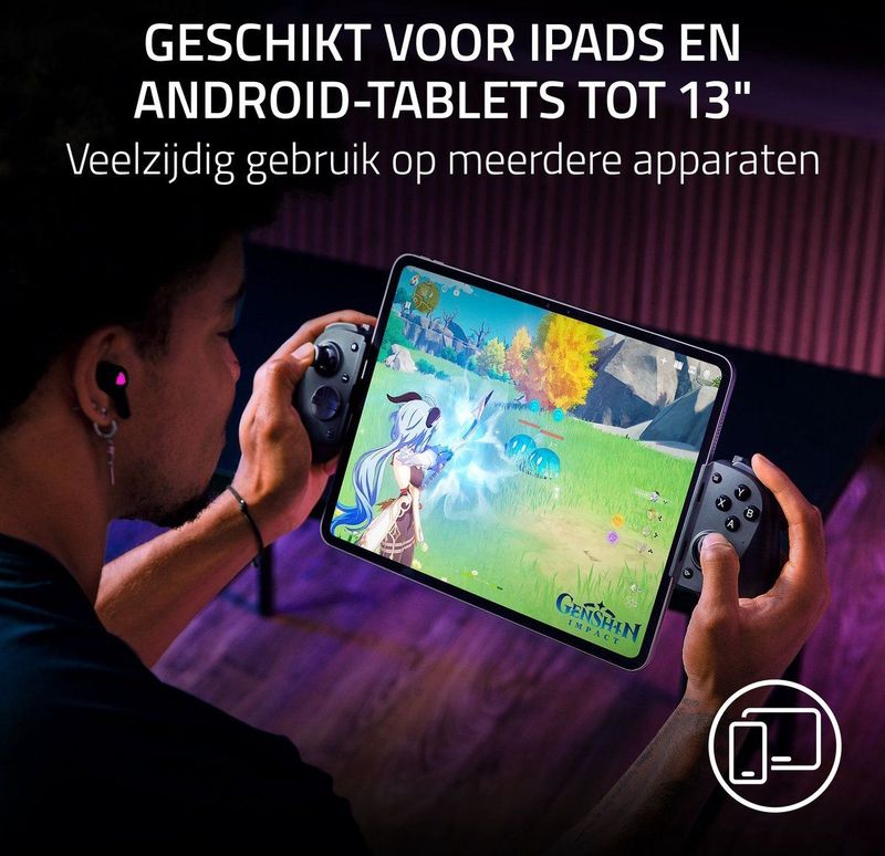 Controller - Pro-grade Consolebediening - Geschikt voor Tablets - Ergonomisch Ontwerp