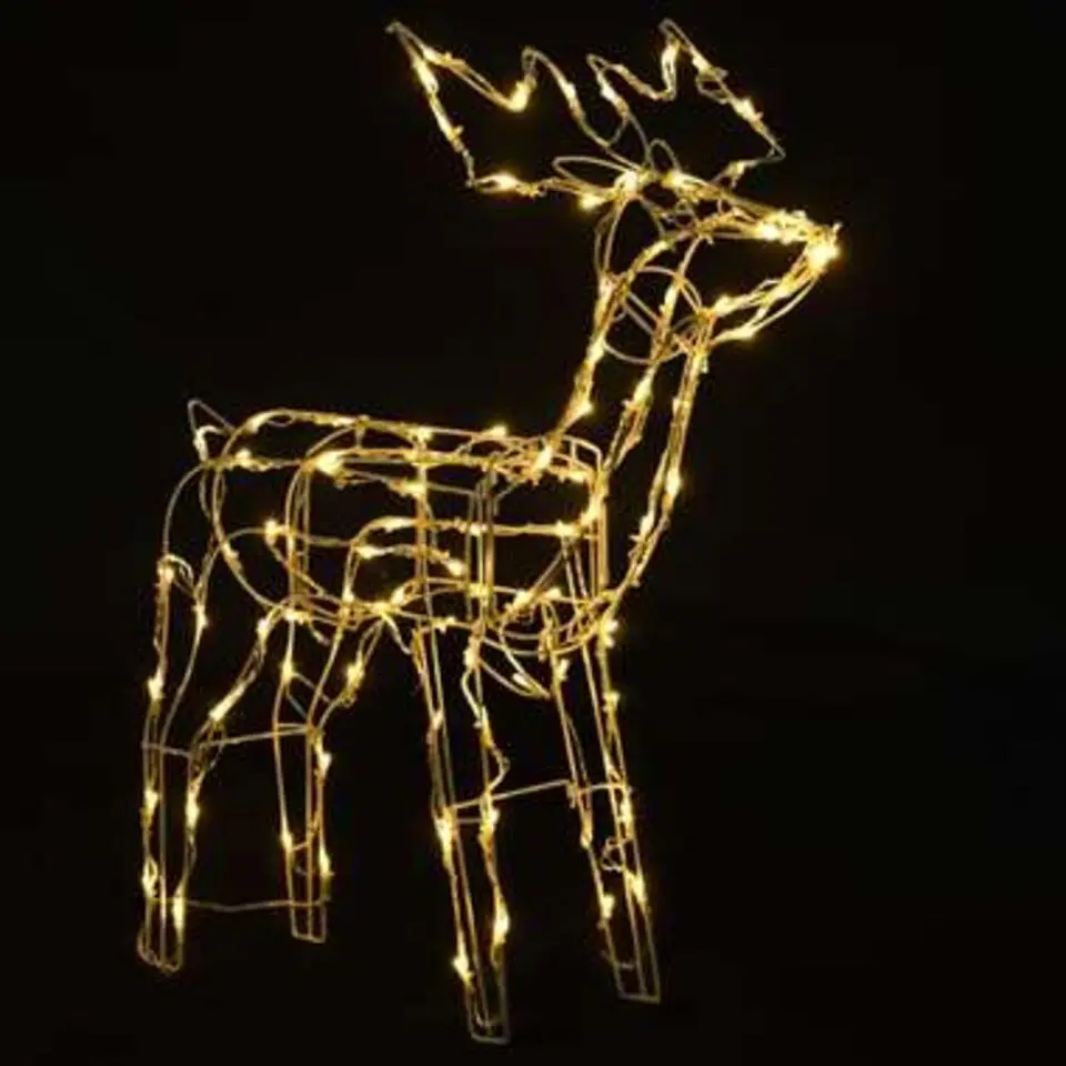 vidaXL 3-delige Kerstverlichting rendieren 229 LED's