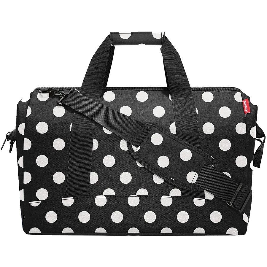 reisenthel travelling allrounder L - Reisetasche 48 cm dots white