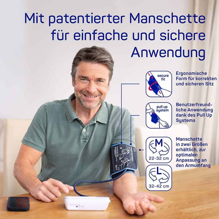 Veroval® duo control Oberarm-Blutdruckmessgerät Medium, 1 St