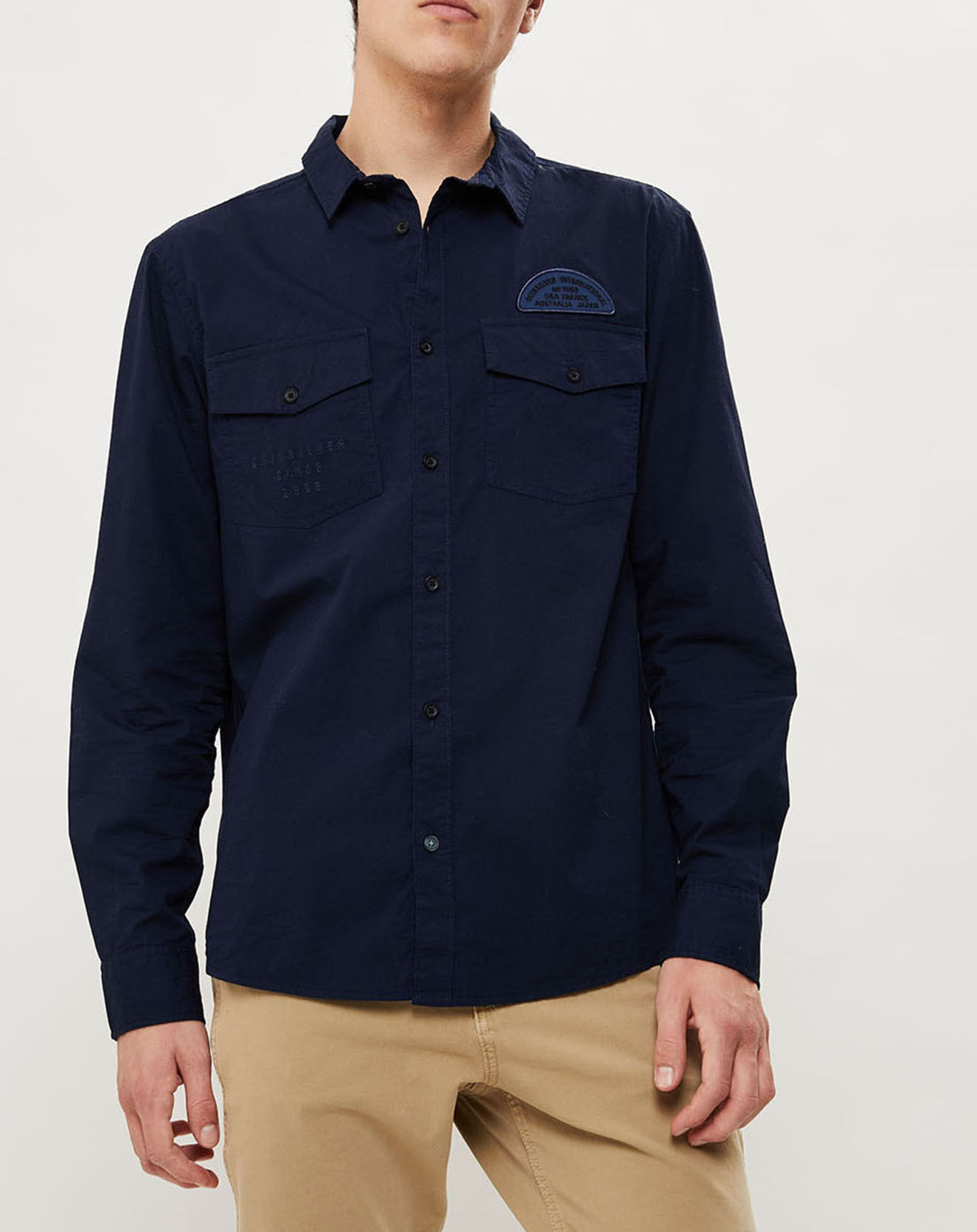 Quiksilver Chemise Moden Tripster bleu marine