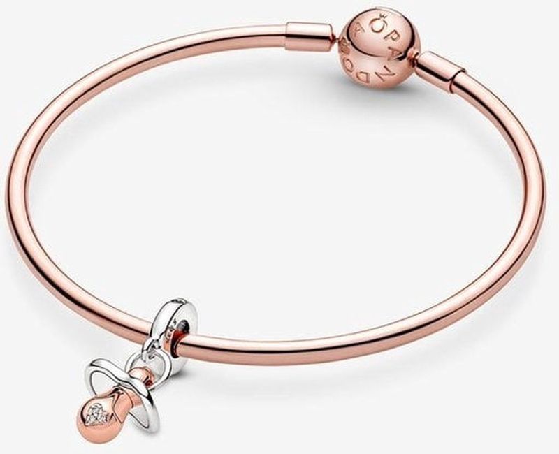 Pandora - Moments 781490C01 - Bedel - Roségoud/Zilver
