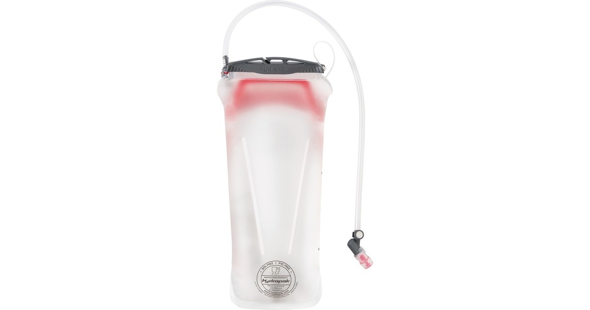 OspreyHydraulics LT 2.5L Reservoir drinkfles  (Wit/rood)