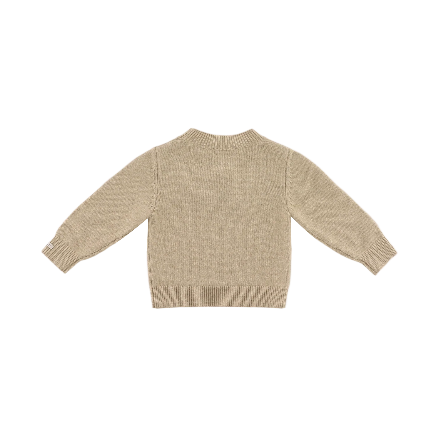 Denn Merino Wool Sweater | Bear | Biscotti Melange