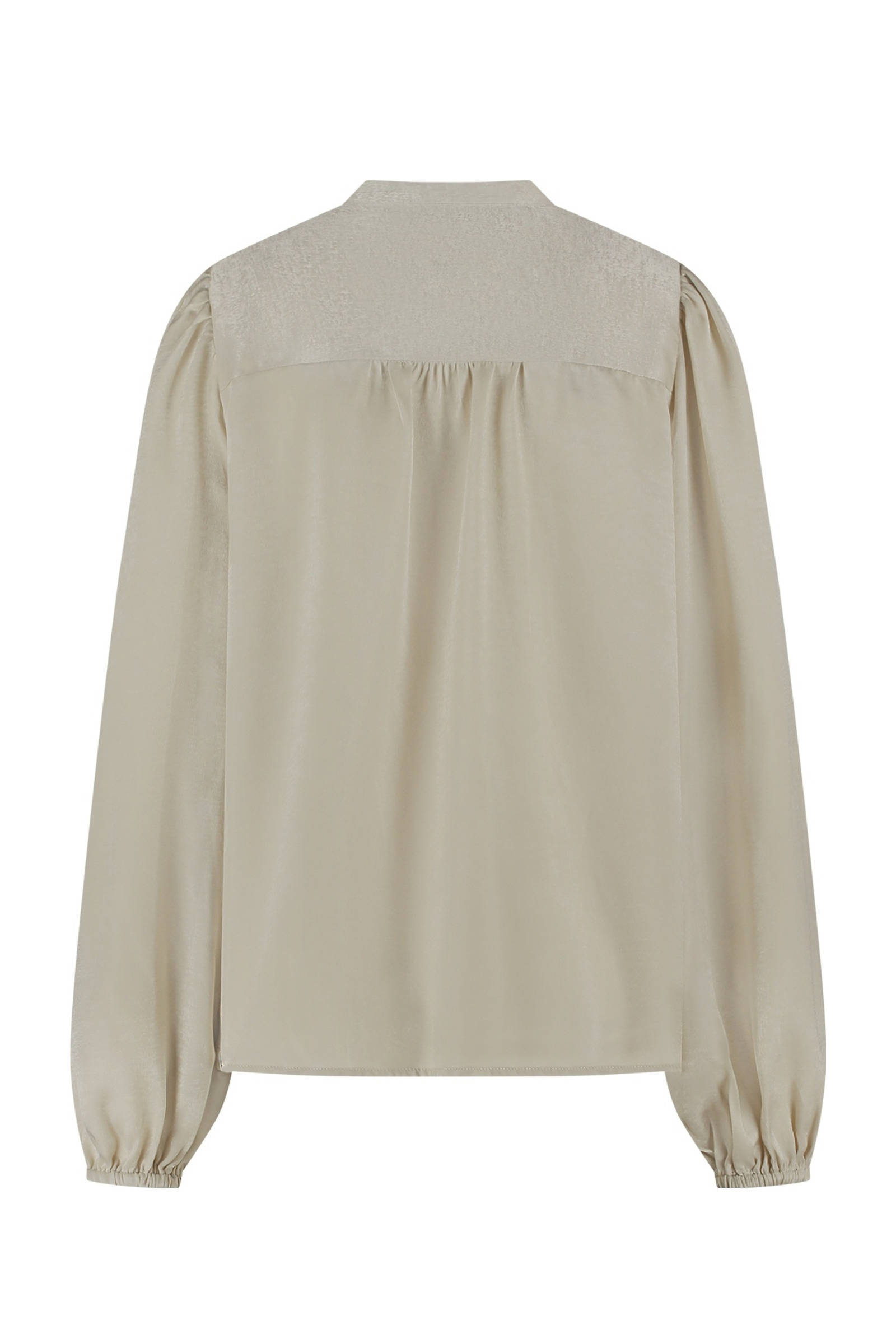 NUKUS blouse Namibia lichtbruin/ zand
