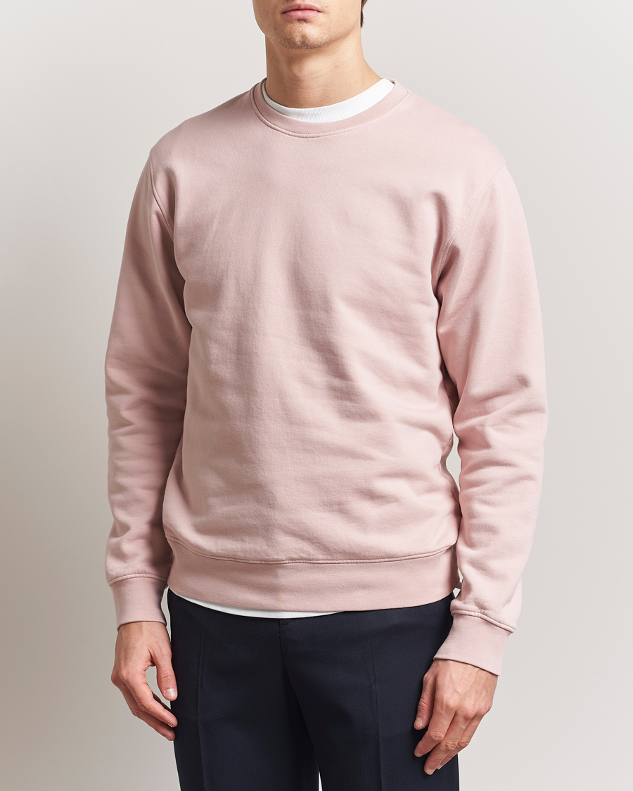 Colorful Standard Classic Organic Crew Neck Sweat Faded Pink