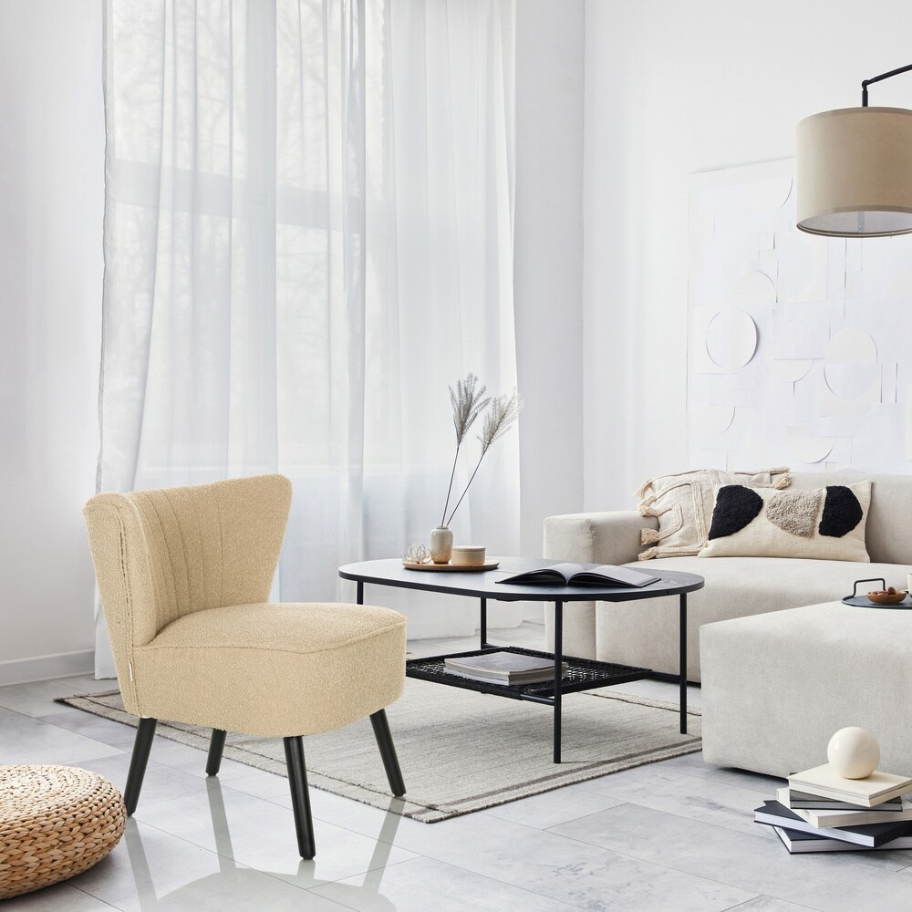 Loungesessel MANISO Stoff hjh LIVING