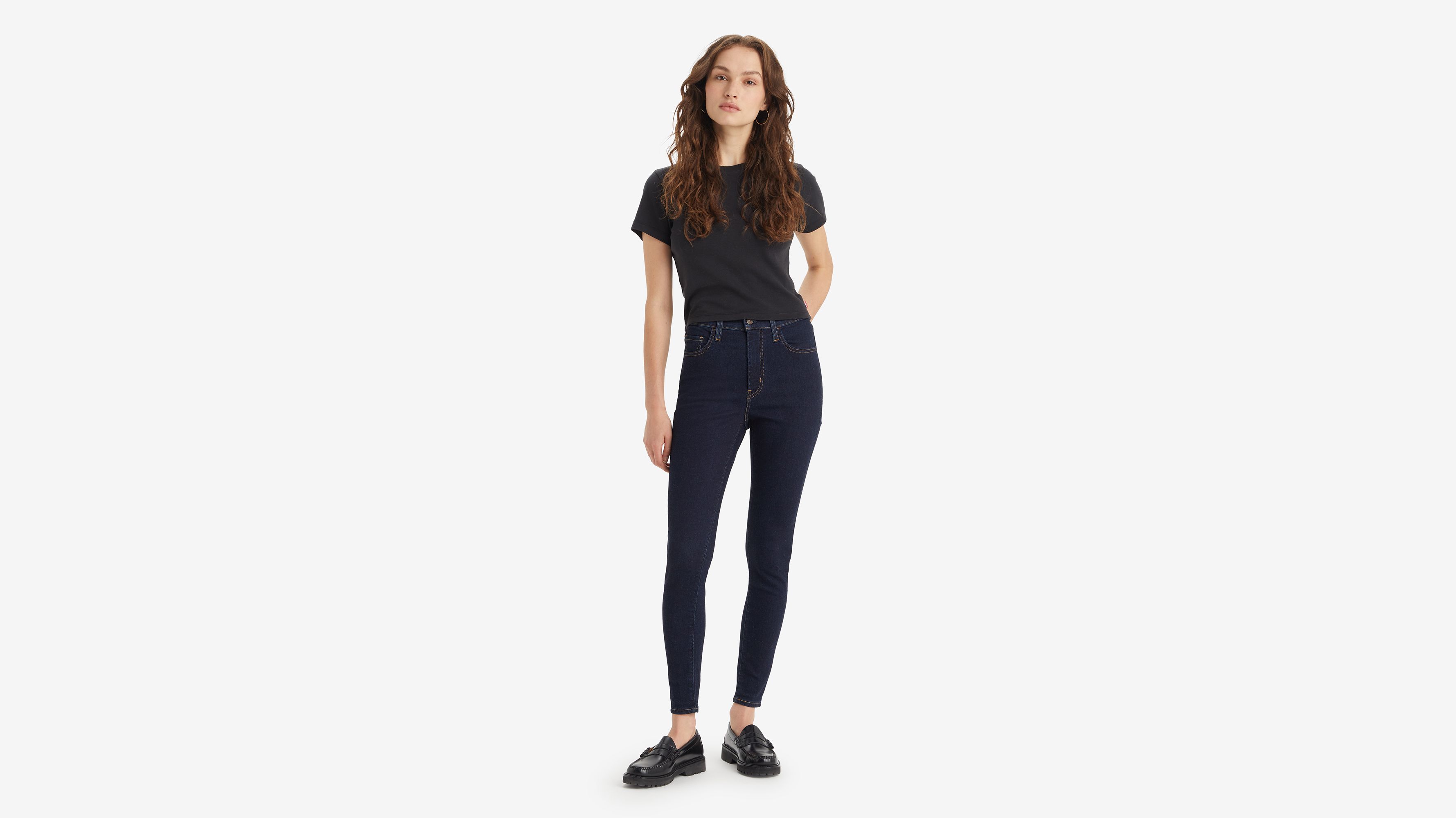 Jean 720™ taille haute super skinny - Don'T Let It Go - Bleu