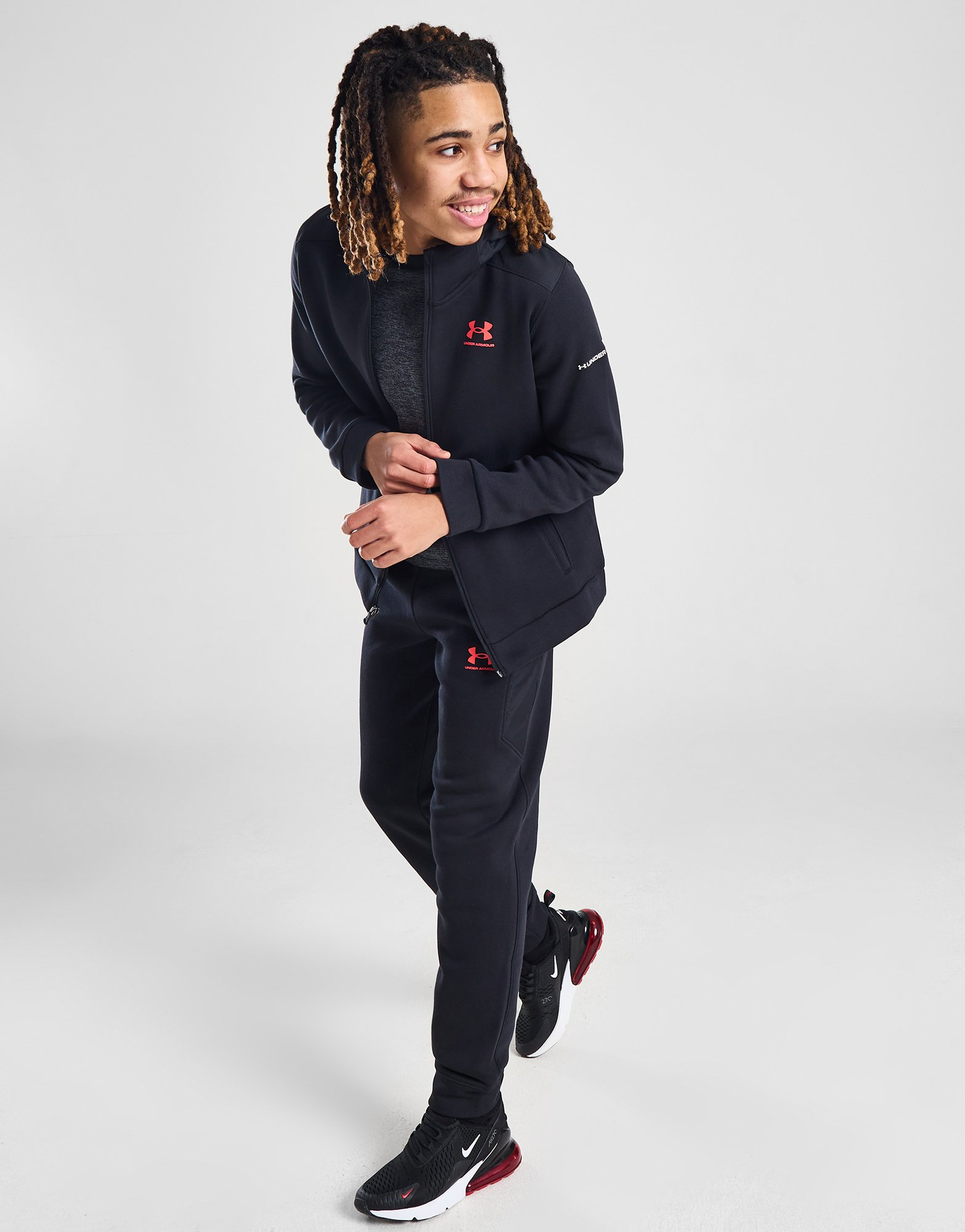 Under Armour Sweat à Capuche Zippé Utility Junior