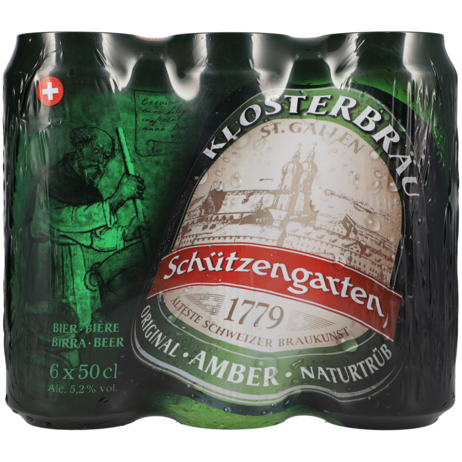 Schützengarten Klosterbräu Bier 6x50cl -300cl