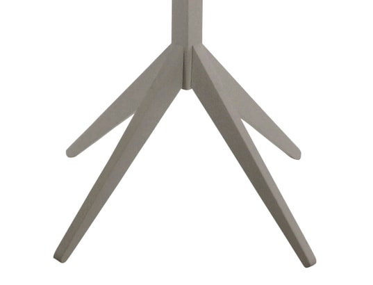 TOILINUX - Porte manteau Porte-manteau gary sur 4 pieds en mdf avec 8 accroches - gri...