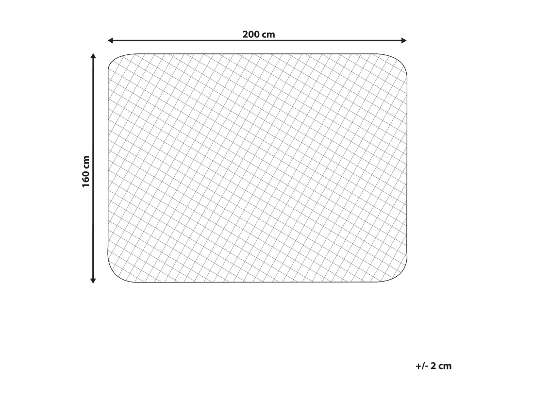 Protège-matelas ALMANZOR 160 x 200 cm