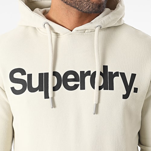 Sweat Capuche Logo Classic M2013243A Beige