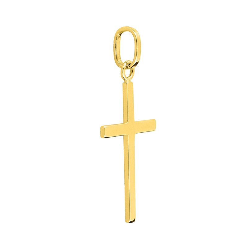 Pendentif mixte - Or 18 Carats - Croix