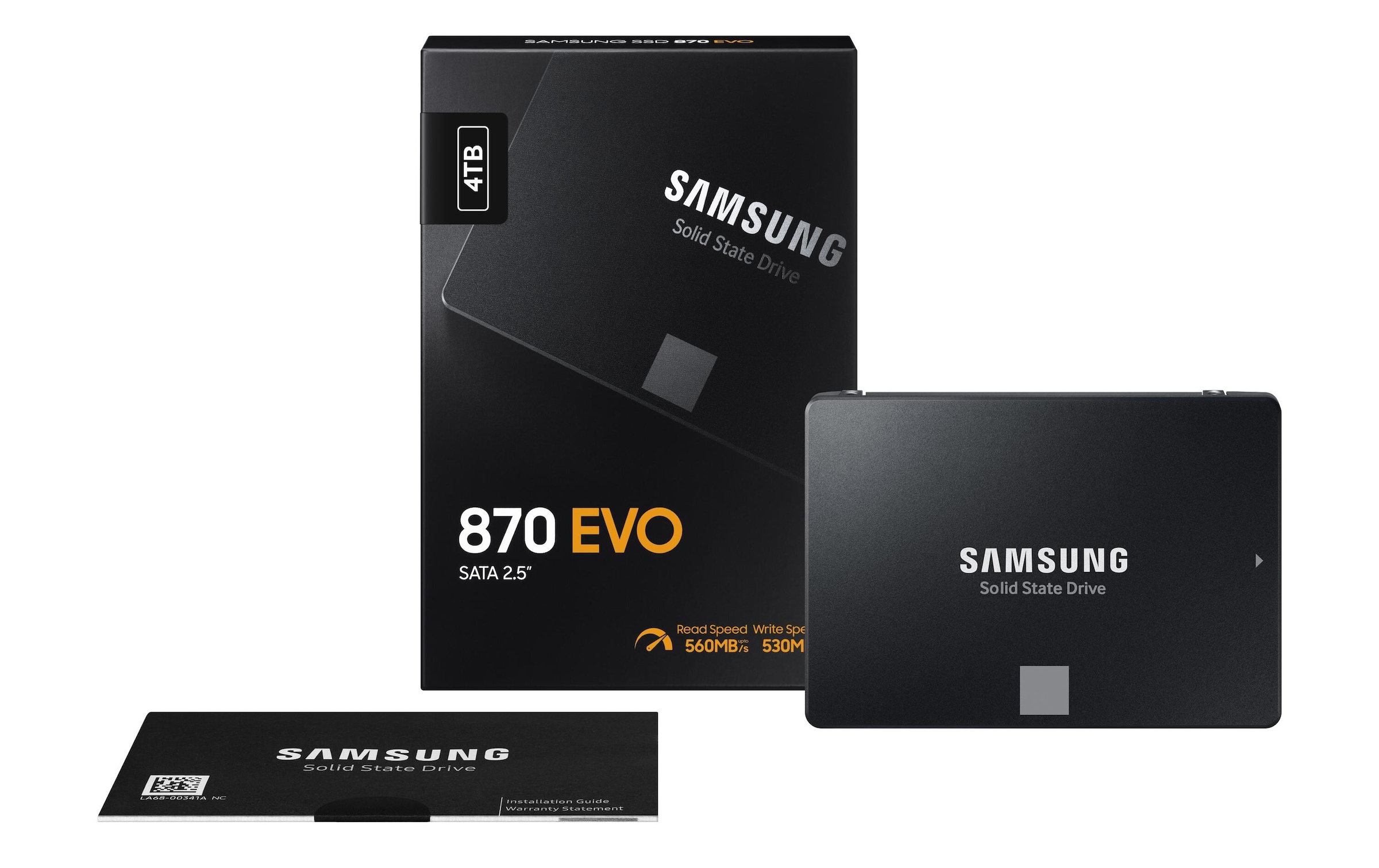 Samsung interne SSD »870 EVO 44683 SATA 4000« 4 TB