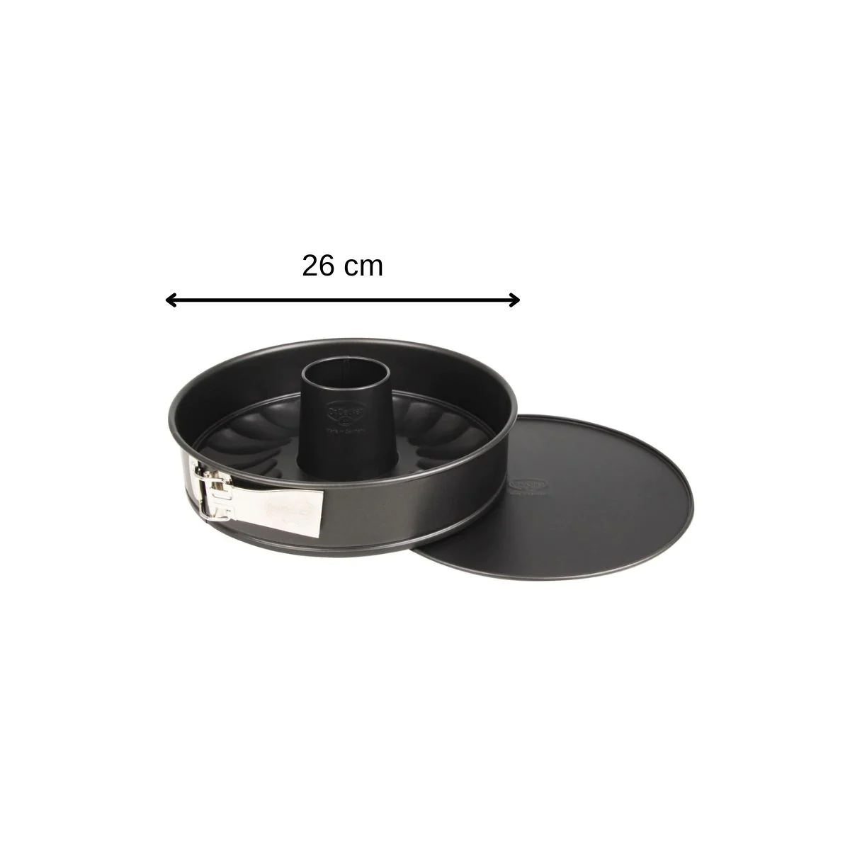 Moule à manqué et à savarin double fond 26 cm Tradition Dr. Oetker