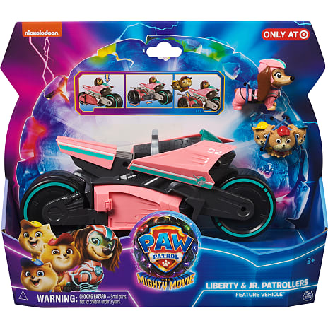 Paw Patrol Liberty og Poms køretøj