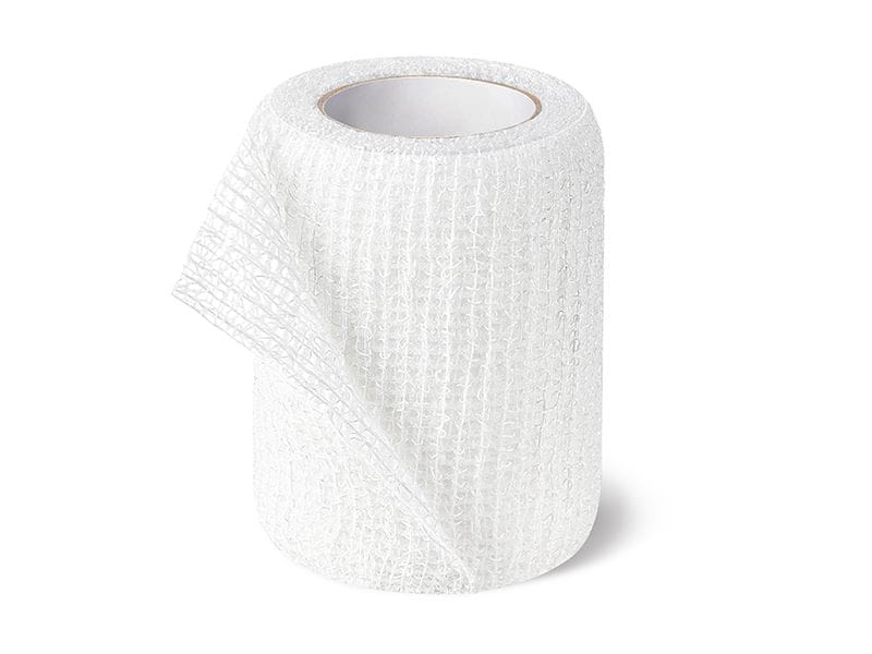 DermaPlast Gazebinde Cofix weiss 6 cm x 4 m Selbsthaftende Gazebinde