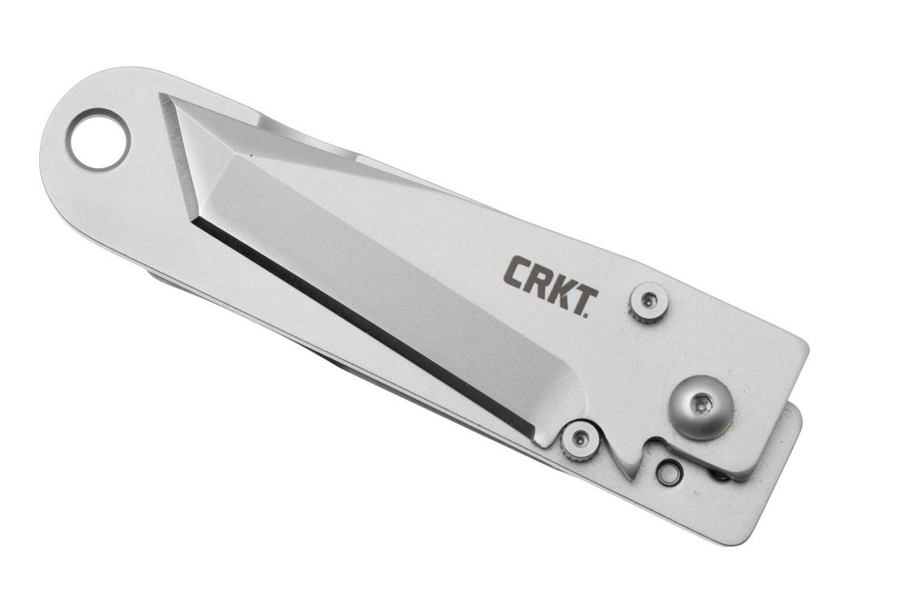 CRKT K.I.S.S. 5500, Bead Blasted 420J2, Stainless Steel zakmes, Ed Halligan design