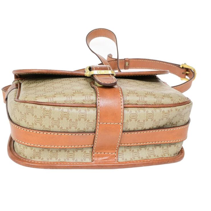 Celine Vintage Celine Crossbody Bag Beige