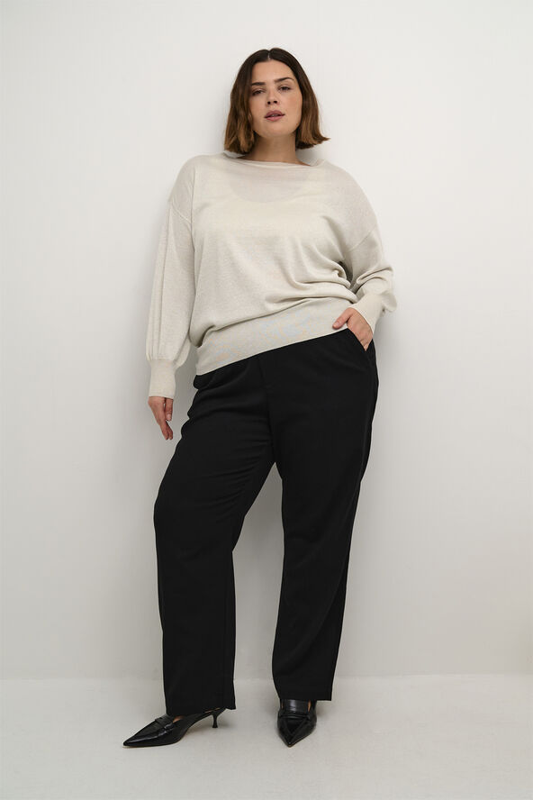 Kaffe Curve KCregitta Knit Pullover Turtledove