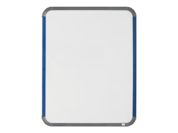 Nobo Slimline - Whiteboard - 360 x 280 mm - stål - magnetisk - sølv