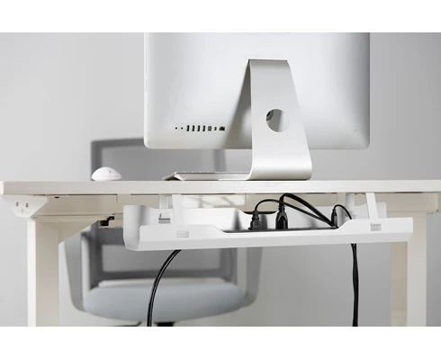 Andersson Under desk cable management tray White