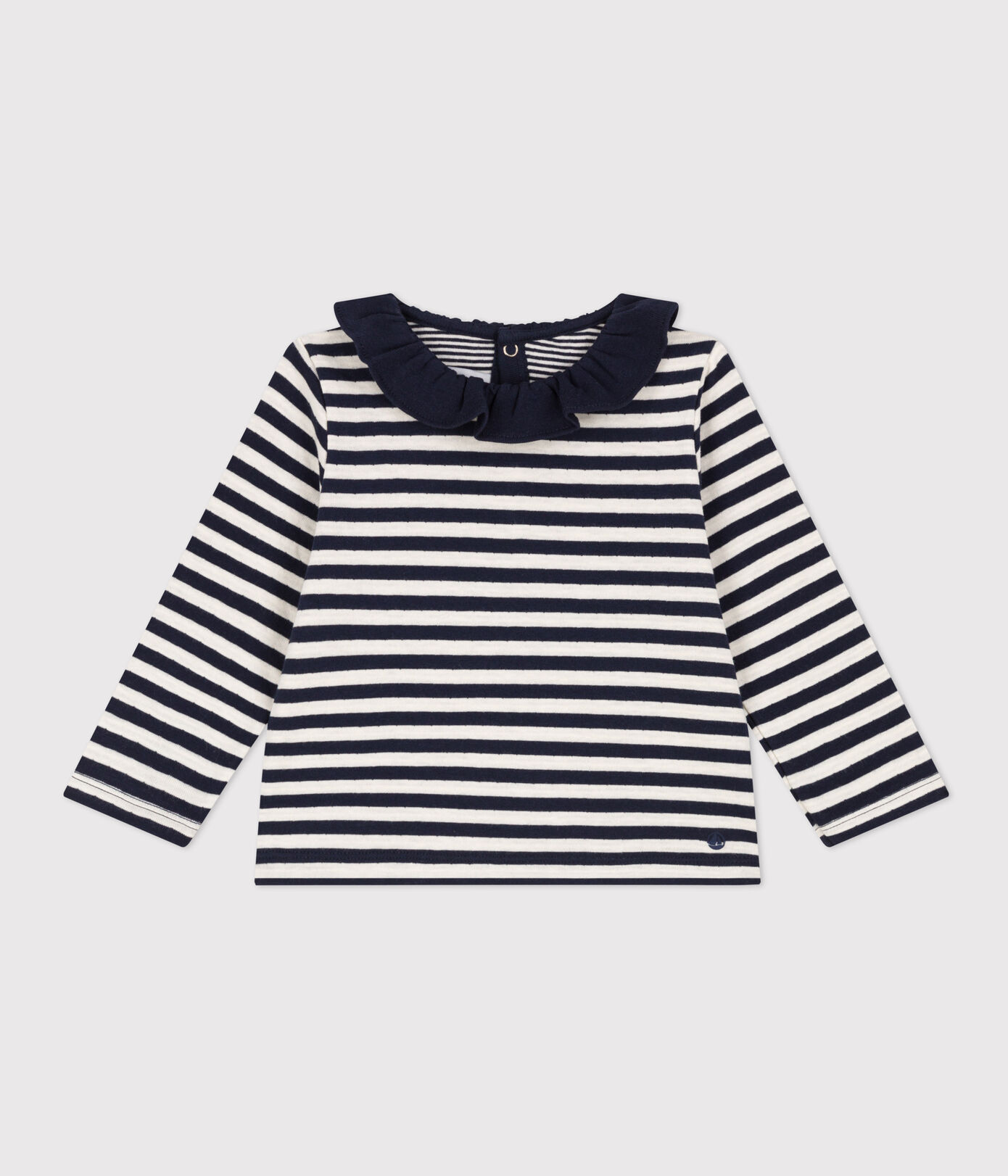 Blouse manches longues en tubique bébé