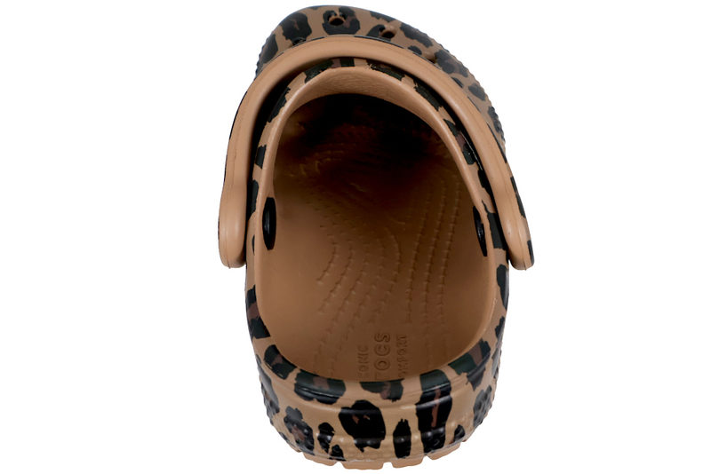 CROCS CLASSIC ANIMAL CLOG T LEOPARD CLOGS