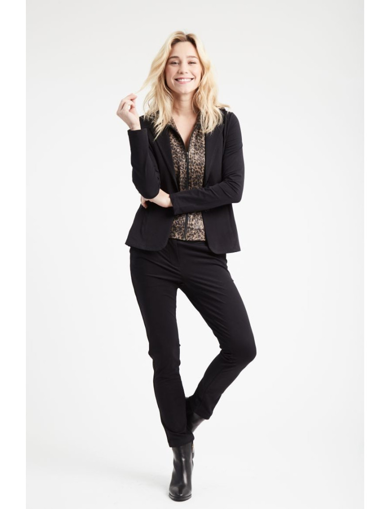 HBT BLAZER MISS SHIRLEY CAPUCHE LÉOPARD GOLD