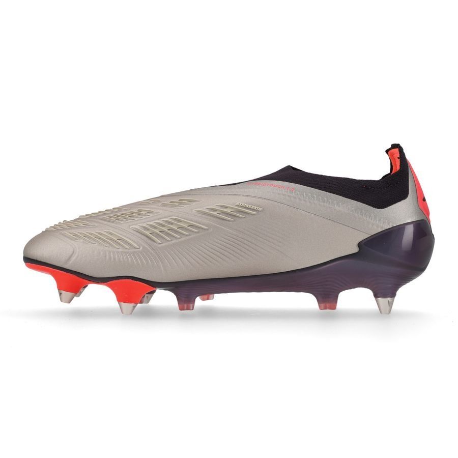 adidas Predator Elite Laceless SG Vivid Horizon - Argenté/Aurora Black/Turbo