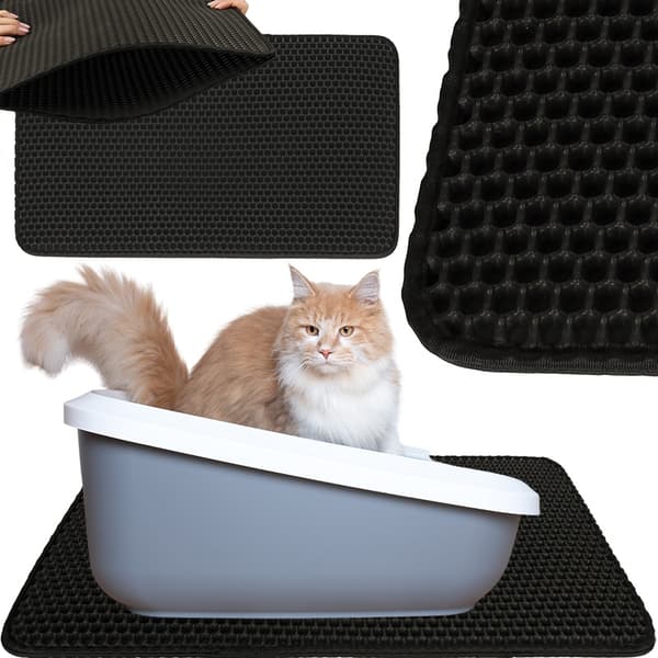 Kattesandbrettmatte vanntett dobbeltlag 40x60cm